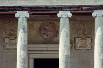 Ionic columns from the portico, built in 1554-63 by Andrea Palladio by Andrea Palladio